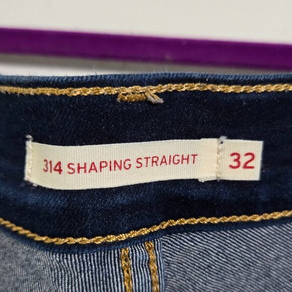 Levi's jeans 314 size 32 straight - Picture 2 of 3